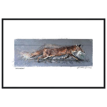 Load image into Gallery viewer, "WHATTHEFOX" Augmented Reality Framed Poster
