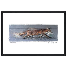 Load image into Gallery viewer, "WHATTHEFOX" Augmented Reality Framed Poster